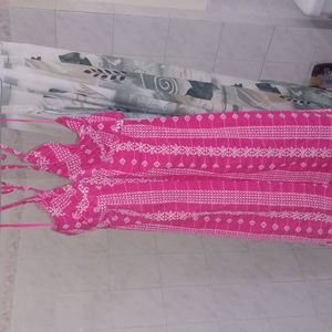 Pink Long Dress